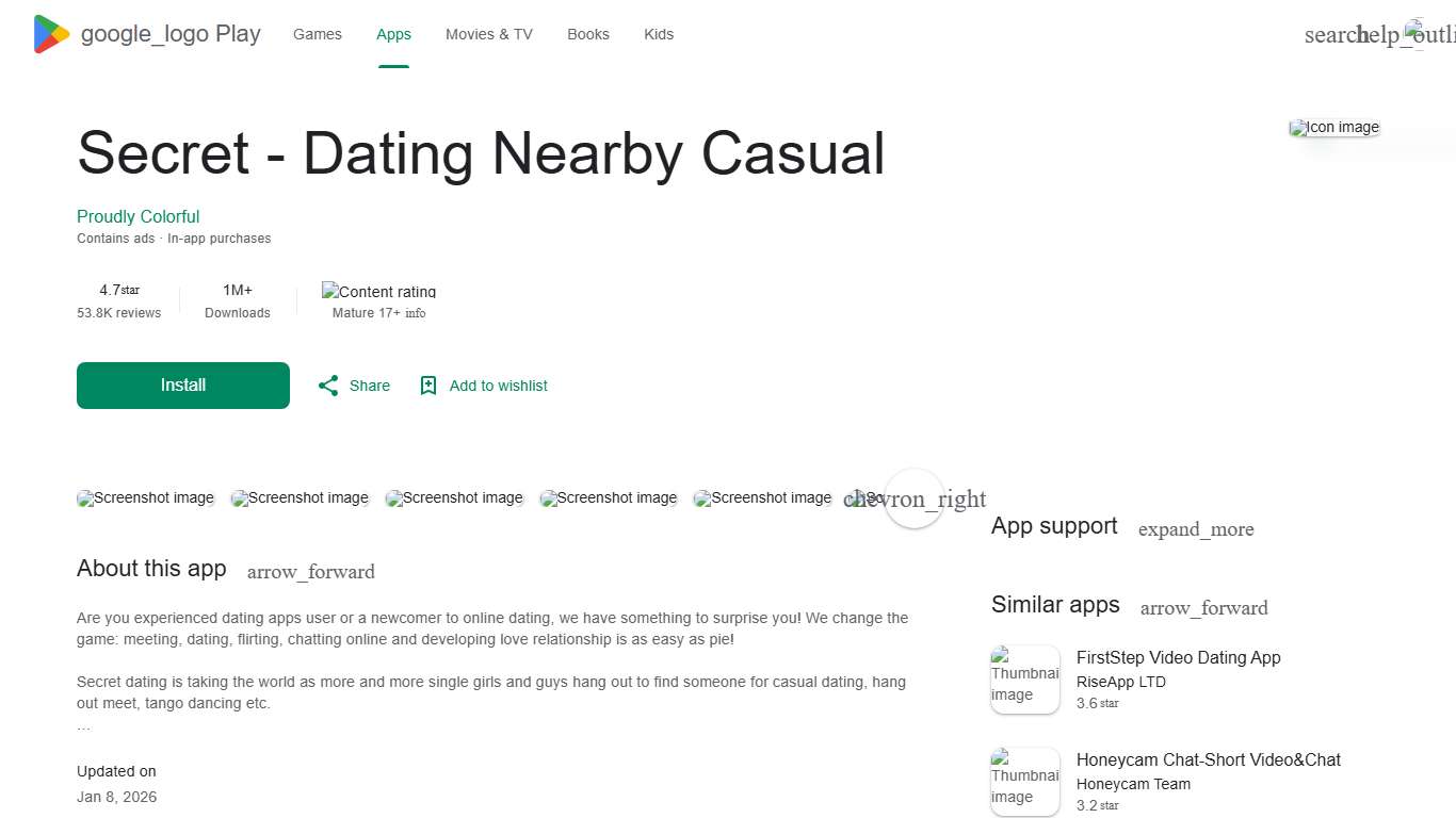Secret - Dating Nearby Casual - Apps on Google Play